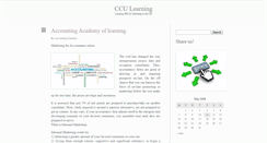 Desktop Screenshot of cculearning.com