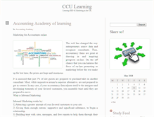 Tablet Screenshot of cculearning.com